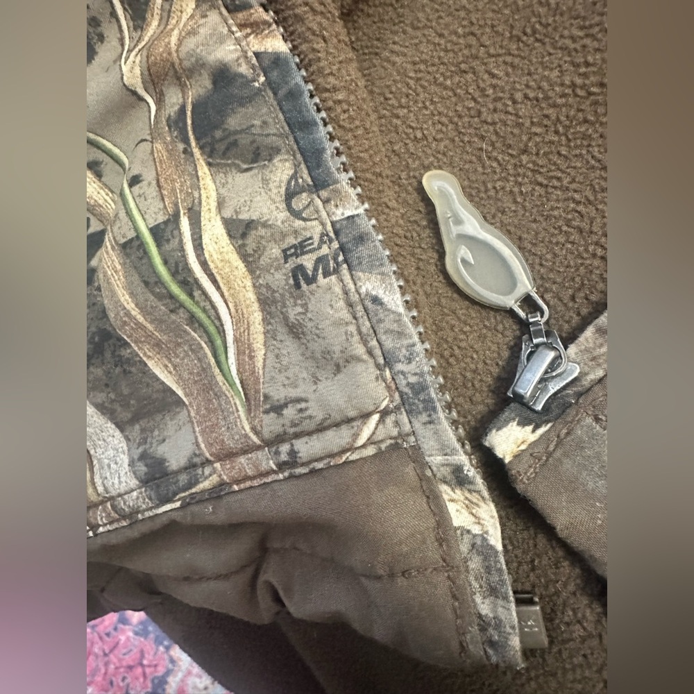 Men's small Camouflage Drake Coat - Picture 4 of 4